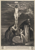 KG 02751
<br/>
Kruisiging met S. Catharina en S. Dominicus
<br/>
<em>Bolswert, Schelte Adamsz. (ca. 1586 - 1659)</em>